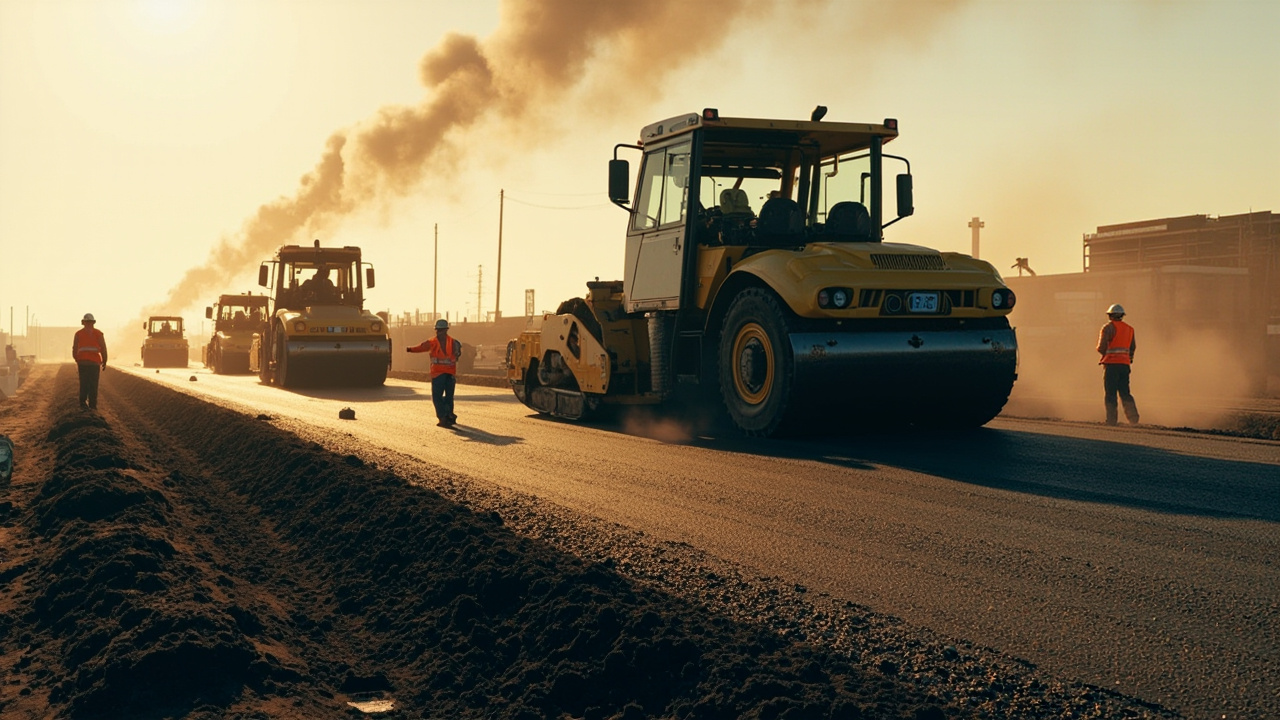Yol tikintisi və təmiri işləri